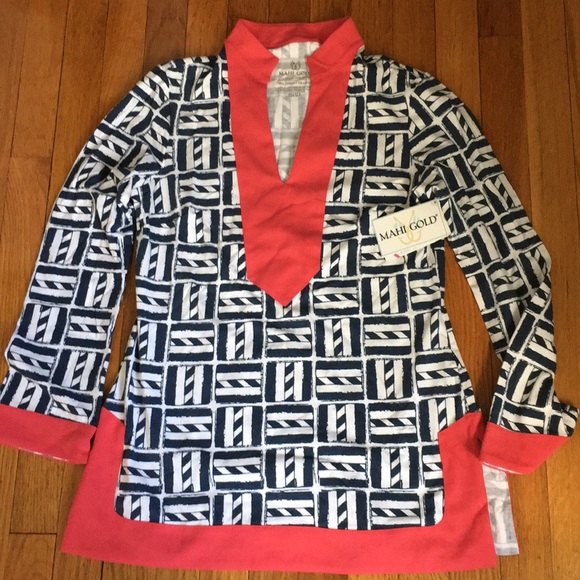 Tops - Mahi Gold Tunic Shirt Tops - Mahi Gold Tunic Shirt